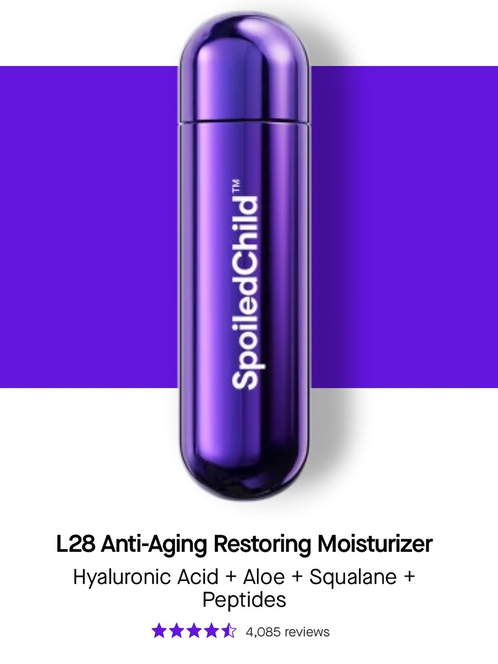 🪞2 SpoiledChild Women’s Moisturizers - Picture 5 of 5